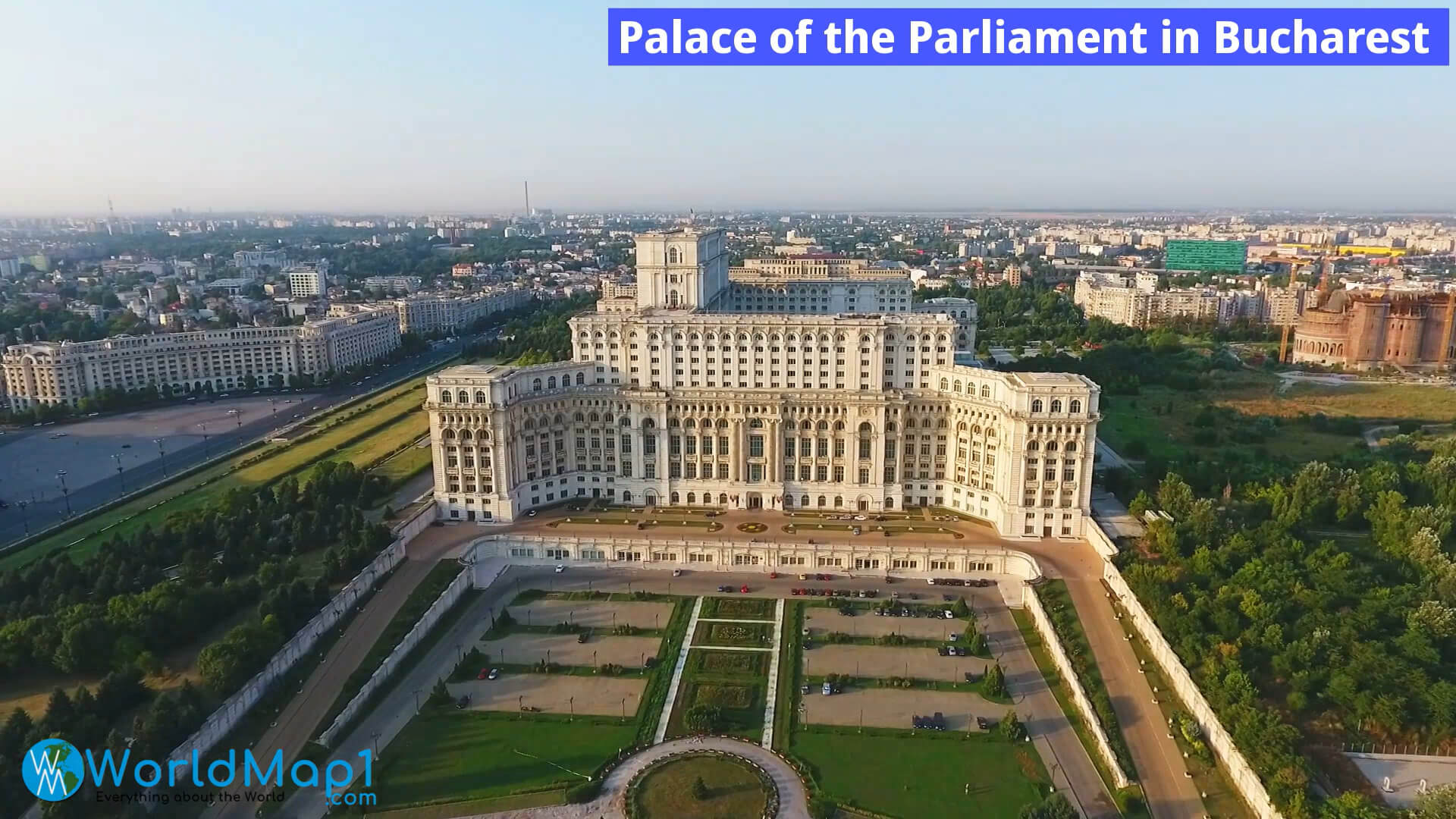 Palais du Parlement à Bucarest